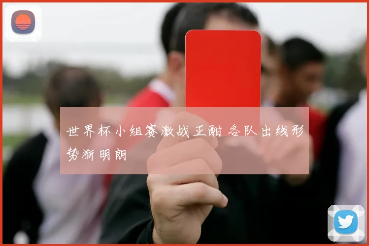 世界杯小组赛激战正酣 各队出线形势渐明朗