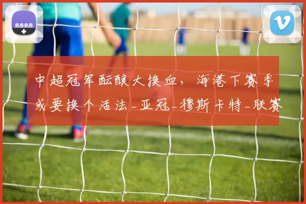 中超冠军酝酿大换血，海港下赛季或要换个活法_亚冠_穆斯卡特_联赛